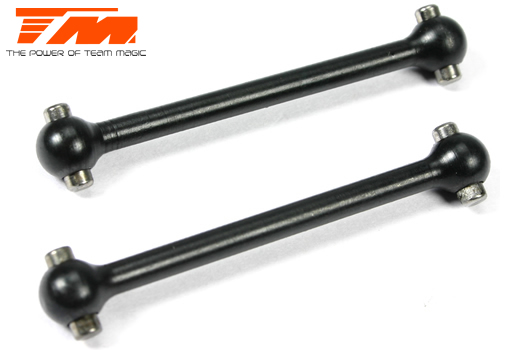 Team Magic - TM502274 - Spare Part - G4 - ST Steel Hardened Drive Shaft 52.9mm (2 pcs)