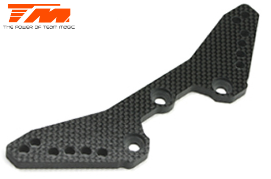 Team Magic - TM502329 - Spare Part - G4RS - Carbon Rear Shock Tower