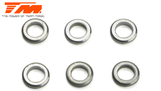 Team Magic - TM502330 - Washers -  3.1 x 5 x 1mm Aluminum (6 pcs)