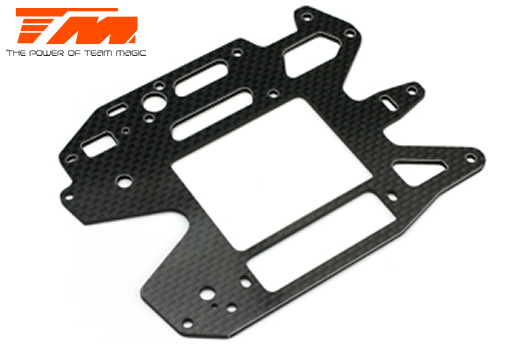 Team Magic - TM502331 - Spare Part - G4RS - Carbon Radio Plate