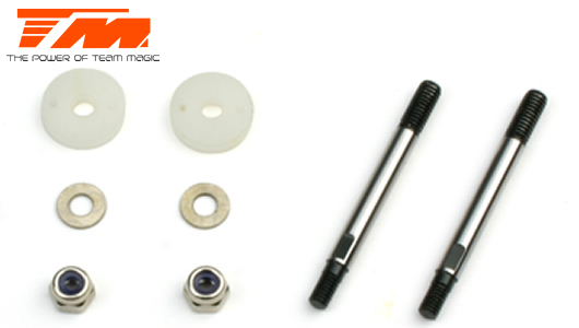 Team Magic - TM502336-3 - Spare Part - G4RS - Shock Shaft (2 pcs)