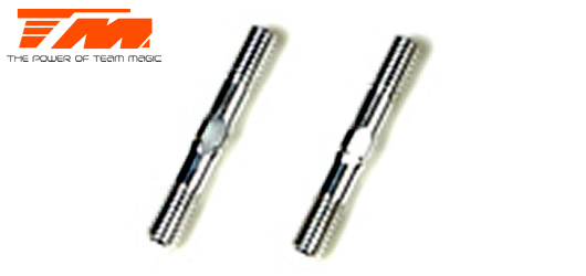 Team Magic - TM503122 - Spare Part - E4 FWD - Aluminum 7075 - Turnbuckle (2 pcs)