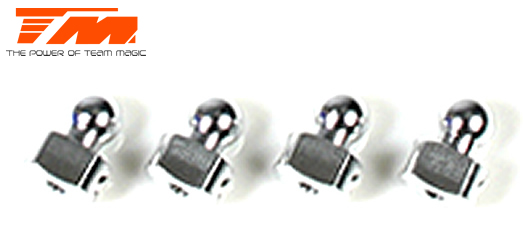 Team Magic - TM503123 - Spare Part - E4 FWD- Aluminum 7075 - Anti-Roll Bar Ball (4 pcs)