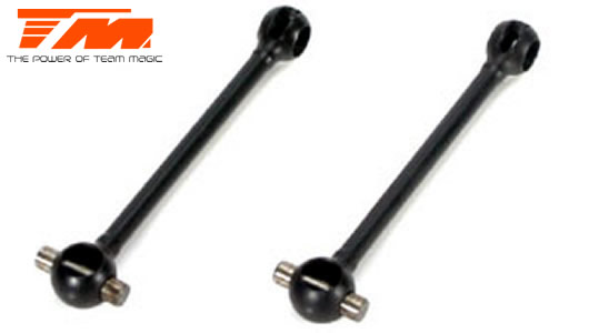 Team Magic - TM503124-1 - Spare Part - E4 - Steel Drive Shaft Only (2 pcs)