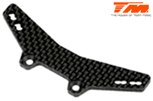 Team Magic - TM503137 - Spare Part - E4 - Front Carbon Shock Tower