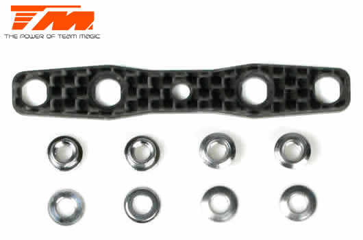 Team Magic - TM503175 - Spare Part - E4 - Steering Linkage Plate Set