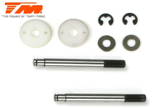 Team Magic - TM503179 - Spare Part - E4RS - Shock Shaft and Piston Set (2 pcs)