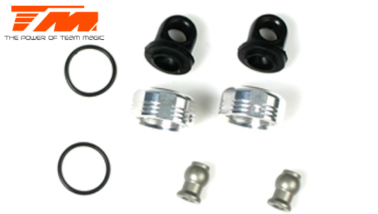 Team Magic - TM503182 - Spare Part - E4 - Shock Cap Set (2 pcs)