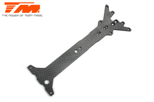 Team Magic - TM503209 - Spare Part - E4 - 2mm Carbon Fiber Upper Deck