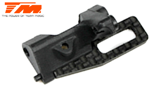 Team Magic - TM503211 - Spare Part - E4 - Upper Deck Mount (with carbon plate)