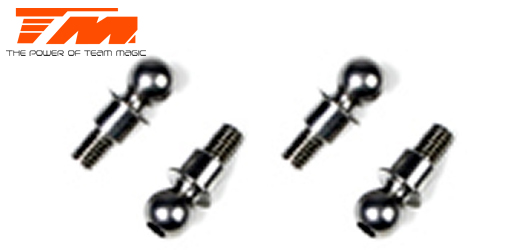 Team Magic - TM503213 - Spare Part - E4 - Caster Block Ball Stud (4 pcs)