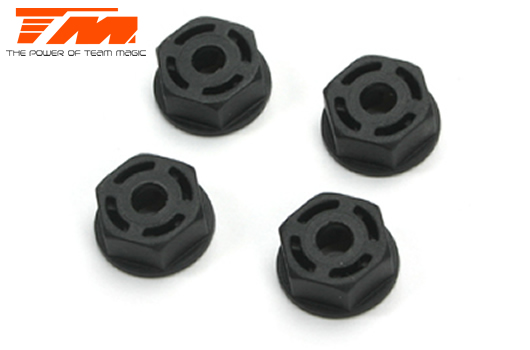 Pièce détachée - E4JS/JR - Hexagones de roues (4 pces)
