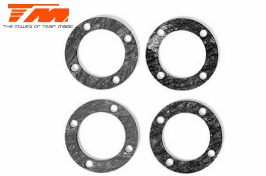 Pièce détachée - M8JS/JR - Joints de corps de différentiel (4 pces)