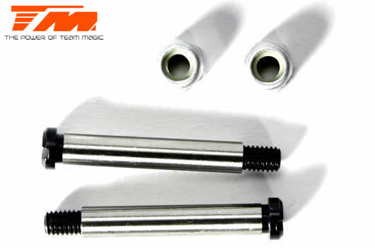 Pièce détachée - M8JS/JR - Axe acier de suspension 3.5x26mm (pour avant supérieur extérieur) (2 pces)