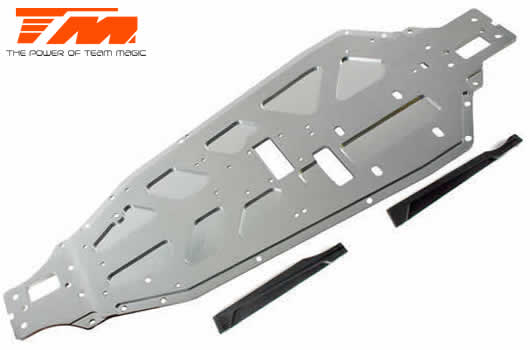 Pièce détachée - M8JS/JR - Chassis 3mm et renfort central