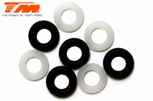 Pièce détachée - M8JS/JR - O-rings et rondelles d'amortisseurs (4 pces)