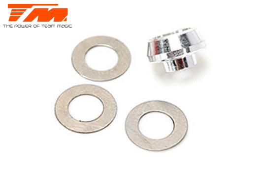 Pièce détachée - Bague d'embrayage et rondelles 5x9x0.15mm (3 pces)