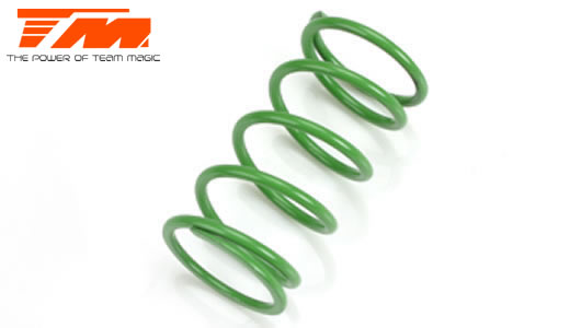 Team Magic - TM560510 - Spare Part - M8JS/JR - Servo-Saver Spring (1.4mm) Green