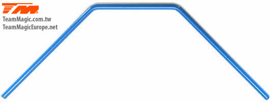 Team Magic - TM560531 - Spare Part - M8JS/JR/B8RS/B8ER - Front Anti-Roll Bar - 2.5mm - Blue