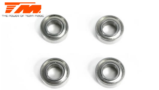 Team Magic - TM150316 - Ball Bearings - US - 3/16x3/8x1/8 (4 pcs)