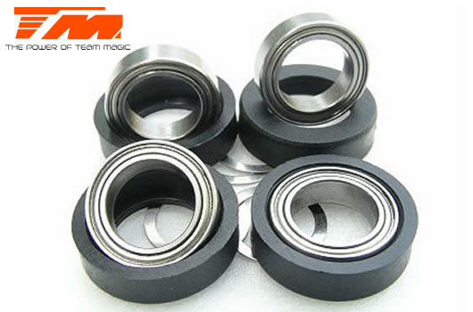 Team Magic - TM151019A - Ball Bearings - metric - 10x19x5mm - Light (4 pcs)