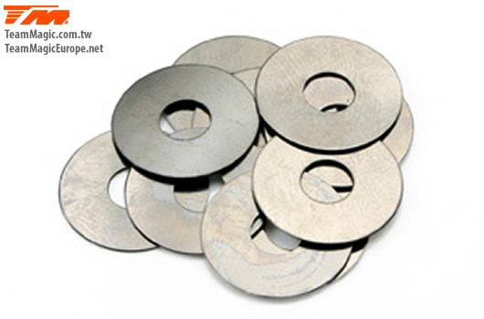 Team Magic - TM130102 - Washers - 8.1 x 12 x 0.2mm (10 pcs)