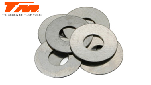 Team Magic - TM130103 - Washers - 4.2 x 10 x 0.2mm (6 pcs)