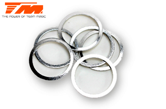 Team Magic - TM130106 - Washers - 13.2 x 15.9 x 0.1mm (6 pcs)