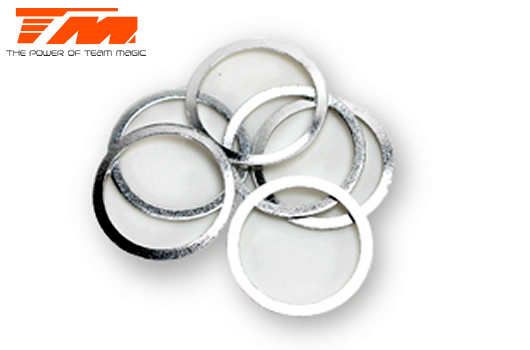 Team Magic - TM130107 - Washers - 13.2 x 15.9 x 0.5mm (6 pcs)