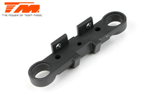 Pièce détachée - M8JS/JR - Support arrière composite d'axes de suspension inférieurs arrières (2.5° et 3.5° Pincement)
