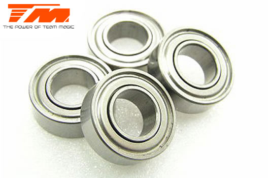 Team Magic - TM150612 - Ball Bearings - metric - 6x12x4mm (4 pcs)