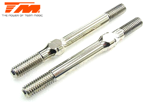 Team Magic - TM116156 - Adjustable Rod - Hardened - 5x 60mm (2 pcs)