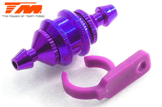 Team Magic - TM111051P - Filtro a benzina - Piccolo - Purple