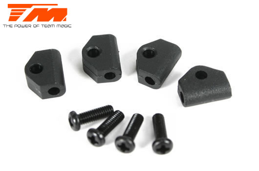 Team Magic - TM116212 - Spare Part - Throttle Pivot and 2.6x8mm Screw (4 pcs)