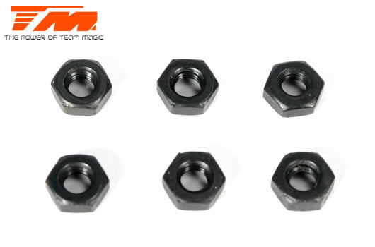 Team Magic - TM111064 - Nuts - M3 (6 pcs)