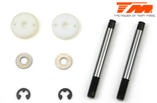 Team Magic - TM503287 - Spare Part - E4RS - Shock Shaft and Piston Set (2 pcs)