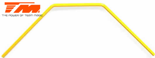 Team Magic - TM560530 - Spare Part - M8JS/JR/B8RS/B8ER - Front Anti-Roll Bar - 2.3mm - Yellow