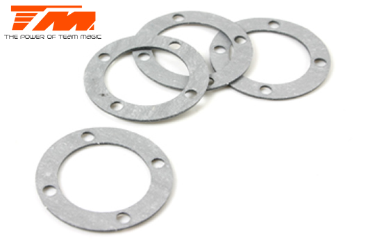 Team Magic - TM561303 - Spare Part - B8RS/B8ER - Differential Case Gasket (4 pcs)