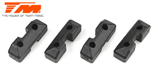 Team Magic - TM561348 - Spare Part - B8RS/B8ER - Servo Mount (4 pcs)