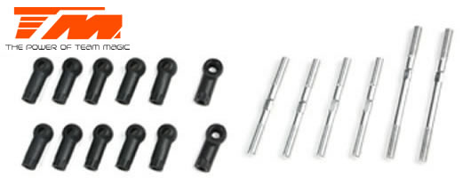 Pièce Option - E4JR - Set de conversion biellettes réglables