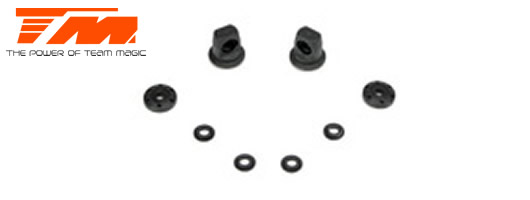 Team Magic - TM504019 - Spare Part - G4RS - Shock Piston and Plastic Parts Set