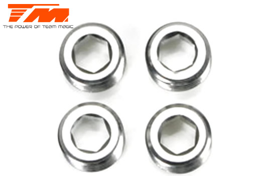 Team Magic - TM504095 - Spare Part - G4RS - M10 Hub Carrier Nut (4 pcs)