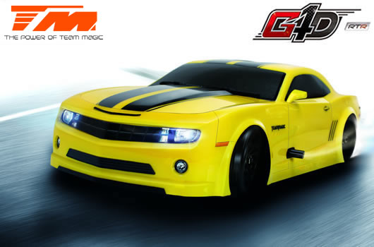 Auto - 1/10 Nitro - 4WD Drift - RTR - Seilzugstarter - Team Magic G4D CMR