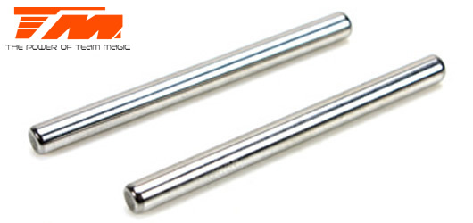 Team Magic - TM505130 - Spare Part - E6 Trooper / Trooper II / E6 III - Upper Arm Hinge Pin 4x48mm (2 pcs)