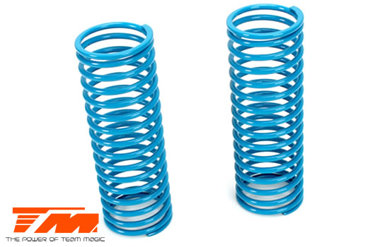 Team Magic - TM505177 - Spare Part - E6 Trooper / Trooper II / E6 III - Shock Spring - K1.2 (soft) - Blue (2 pcs)