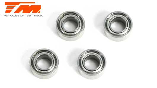 Team Magic - TM150306ST - Ball Bearings - metric -  3x 6x2.5mm (4 pcs)