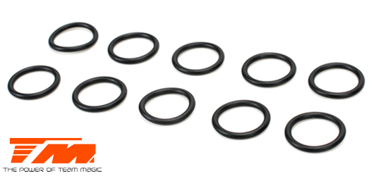 Team Magic - TM152002 - O-ring - 11.2x1.7mm (10 pcs)