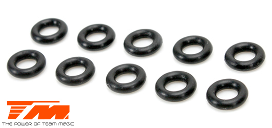 Team Magic - TM152011 - O-ring - 3.8x1.9mm (10 pcs)