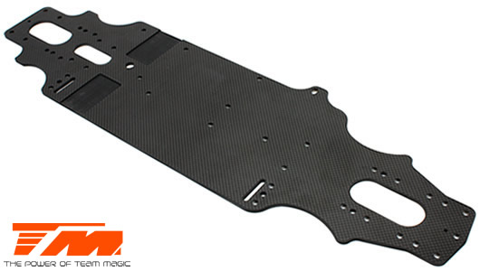 Team Magic - TM507101 - Spare Part - E4RS II - Carbon Chassis 2.3mm