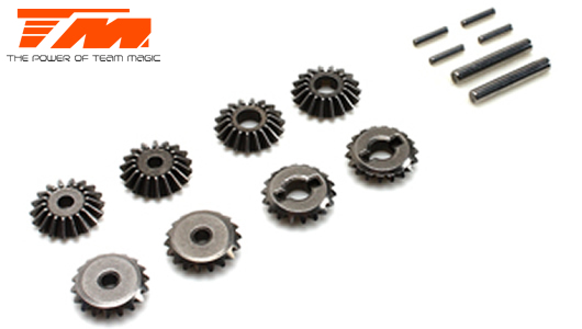 Team Magic - TM507113 - Spare Part - E4RS II - Bevel Gear Set (4 pcs)